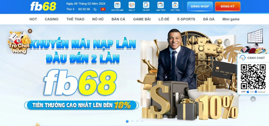Giới thiệu tổng quan về sảnh V8 Poker FB68